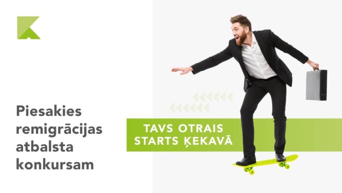 Ķekavas novada vizuālis aicina pieteikties remigrācijas atbalsta konkursam